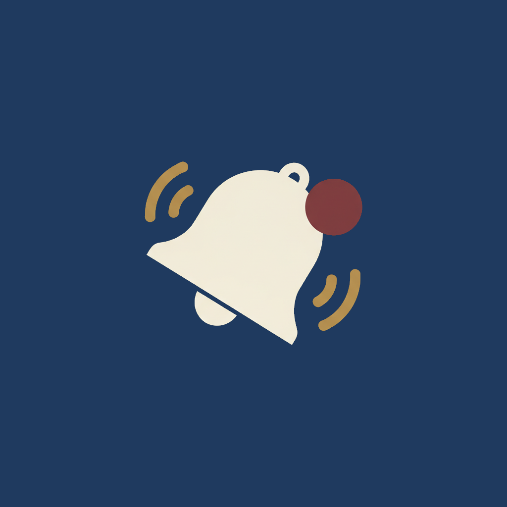 A glowing pulse rippling out like a real-time news alert